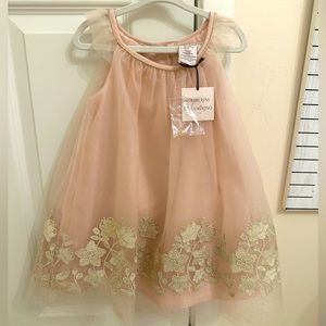 Catherine malandrino pink tulle layered/lined/dress 24 months